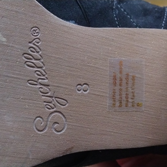 Seychelles Open Mind Suede Ankle Boots | Size 8 - Picture 5 of 5